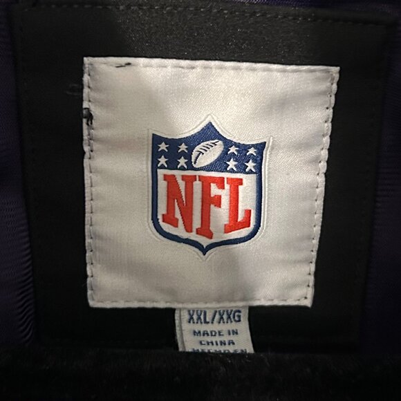 NFL Baltimore‎ Ravens Full Zip Jacket, men's XXL - Picture 6 of 11